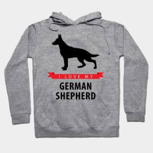 I Love My German Shepherd Hoodie